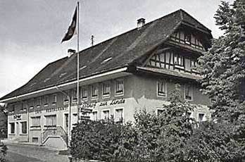 Emil Schibli betrieb neben dem Restaurant eine Fuhrhalterei und bewirtschaftete den Bauernhof. Nachdem er 1950 das Bauern aufgegeben hatte, baute er in Etappen die «Linde» zu annähernd der heutigen Grösse aus.